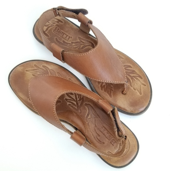 Born Shoes - Born  9 / 10.5  leather Sandals ((Awesome ))